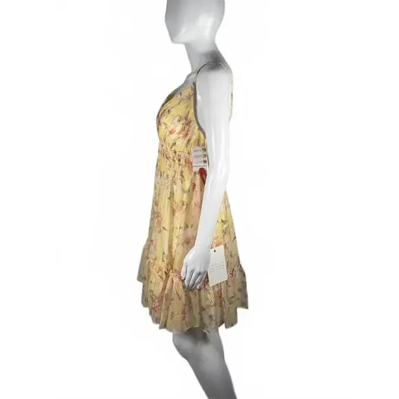MAC DUGGAL Ieena Floral Minidress Size 2